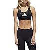 adidas Women's Don't Rest Alphaskin Bra, Black, Small