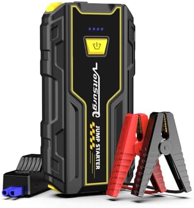 Avviatore Batteria Auto, 4000A Avviatore di Emergenza per Moto (p...