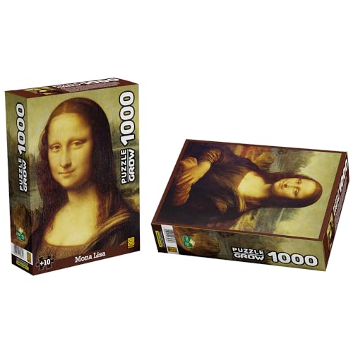 Grow Quebra Cabeça 1000 Peças Monalisa