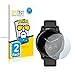 BROTECT Protector Pantalla Completa Compatible con Garmin vivoactive 4 (45 mm) (2 Unidades) 3D Curvo