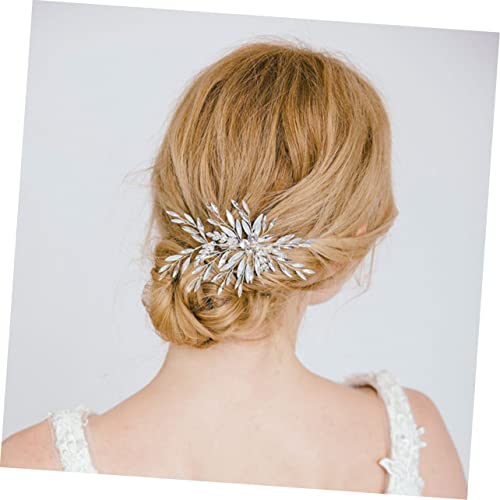 Barrette à cheveux strass pour fixer les coiffures de mariage Baluue - 7