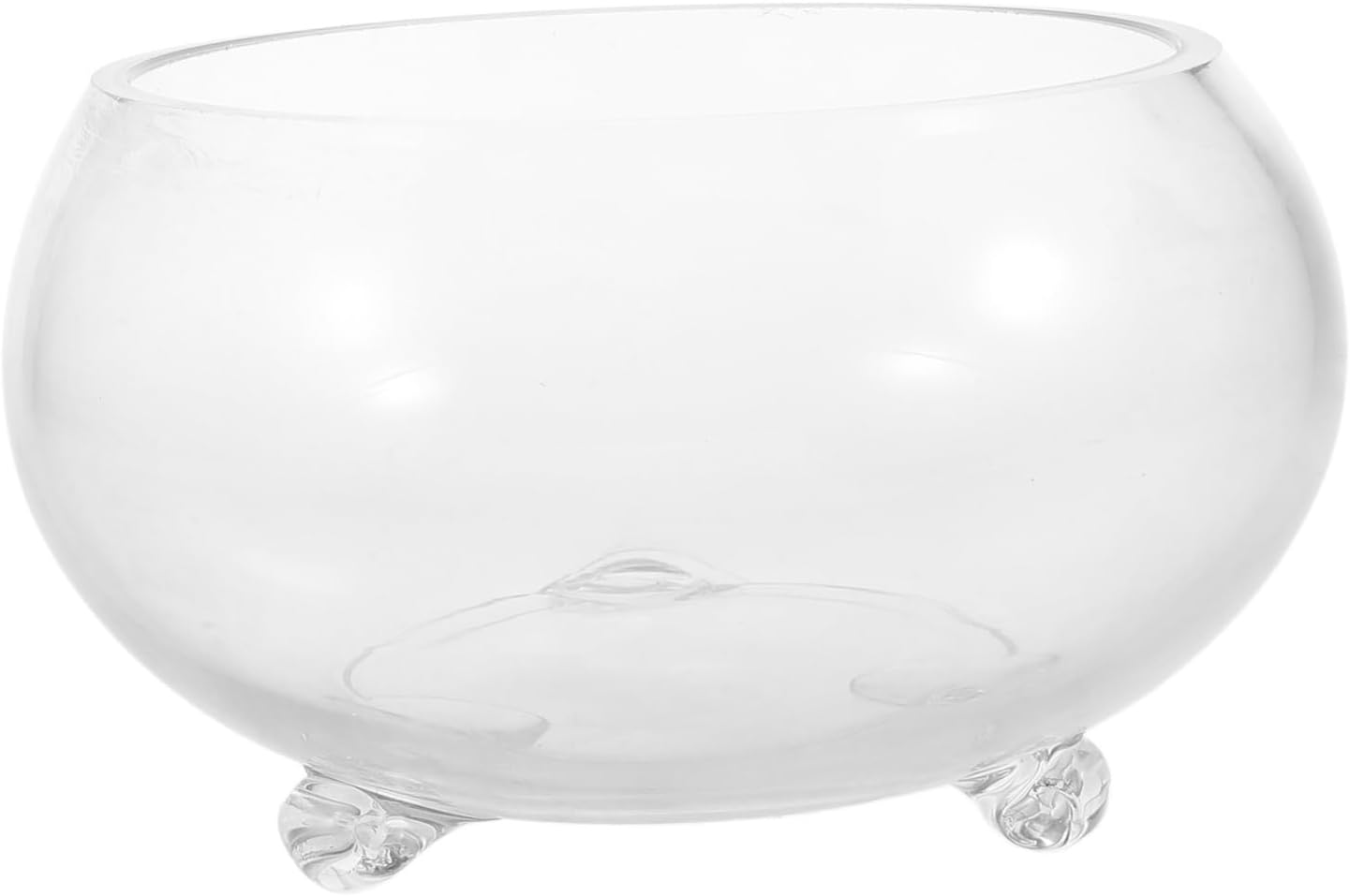 Creative Round Glass Fish Bowl Terrarium for Air Plants and Hydroponic Display for Home Decor and Wedding Centerpieces Easy Maintenance and Stylish Design