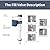 Vootenec Universal 3-Inch Toilet Flush Valve Repair Kit for 2-Piece Toilets - Upgraded Version, Includes Flush Valve, Adjustable Fill Valve, Gaskets, Bolts