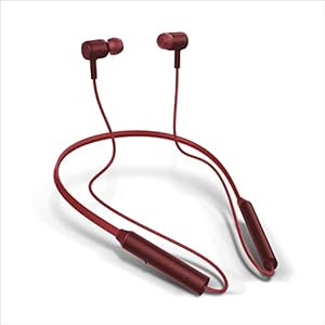 Redmi SonicBass Bluetooth Wireless in Ear Earphones with Mic (Red)