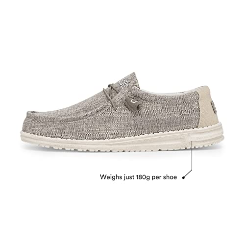 Hey Dude Men's Wally Loafer Multiple Colors | Men’s Shoes | Men's Lace Up Loafers | Comfortable & Light-Weight - Image 4
