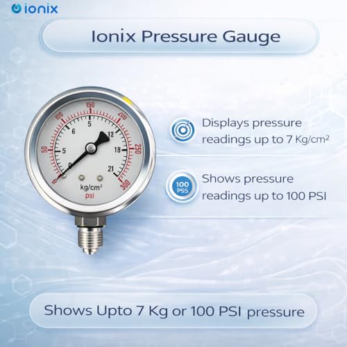IONIX 2.5 inch Water Pressure Gauge - Image 7