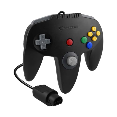 Hyperkin "Captain" Premium Controller for N64 (Black)