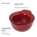 KitchenAid Universal Mixing Bowls, Set Of 3, Empire Red