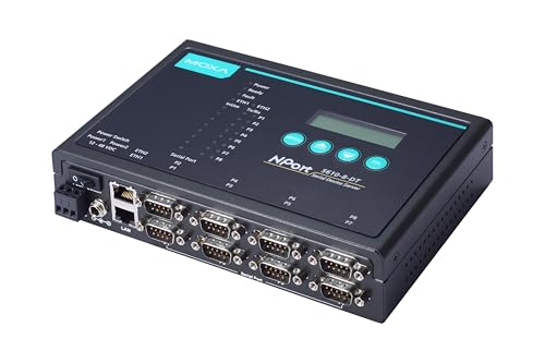 Image of MOXA NPort 5610-8-DT - 8 Port RS-232 Desktop Serial Device Server