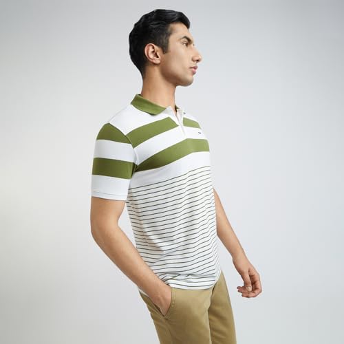 Image of Park Avenue Men's Cotton Regular Fit T-Shirt