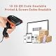 Tera 1D 2D QR Wired Barcode Scanner USB 2.0 Kabelgebundener Barcode-Scanner CMOS Barcodelesegerät für Bildschirm mit Halterung/Ständer, D5100Y-Z