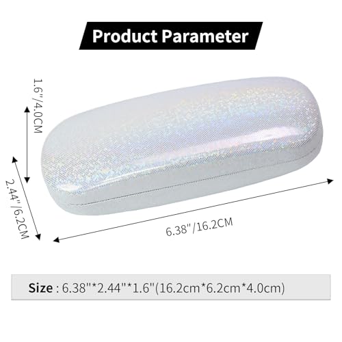 Image of PERFECTSIGHT Hard Shell Eyeglasses Case, Kawaii Protective Glasses Case for Kids, Cute Eyeglass Case for Women Men Girls