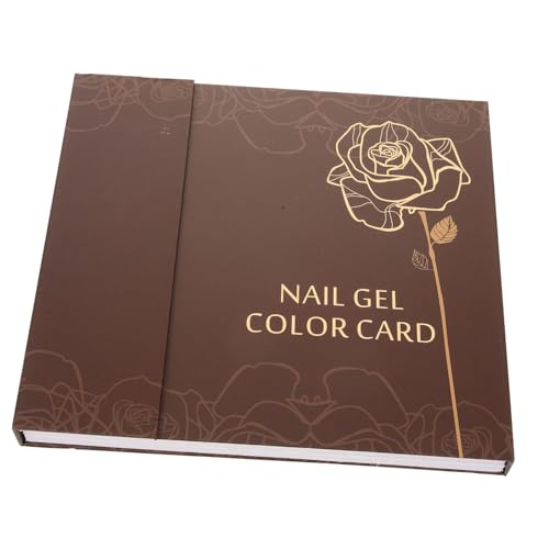 Versatilità Per Saloni E Uso Personale: Questo libro espositore colori unghie è ideale per saloni di manicure e pedicure, permettendo di mostrare i campioni di nail art o praticare pitture artistiche direttamente sul display