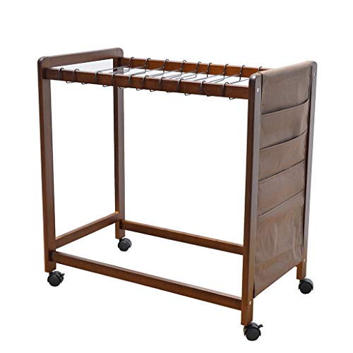 Porte-pantalons mobile pour organiser la chambre au quotidien