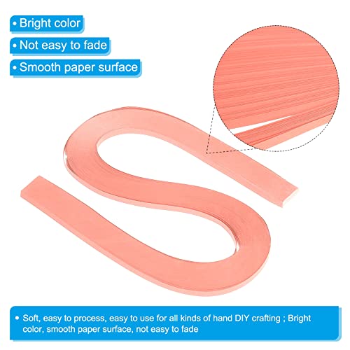 PATIKIL Quilling Strips Paper 120pcs 3/16"(5mm) 54cm Origami Paper Quilling Strip for Art DIY Hand Craft Christmas Dark Pink - Image 3