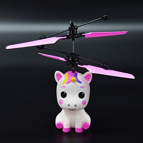 Licorne volante Kögler 54517 mini flyer hélices LED câble USB