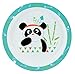 FUN HOUSE 005698 INDIAN PANDA Assiette micro-ondable pour enfant