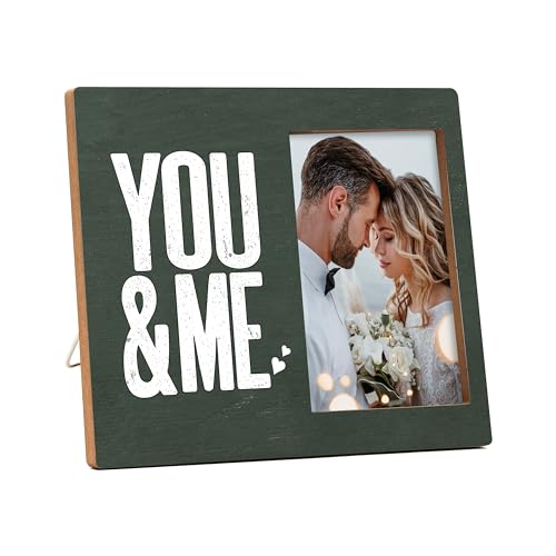 valucise Couple Picture Frame, You And Me Photo Frame, Engagement Wedding Gift For Her Him, Couple Gifts For Boyfriend Girlfriend, Farmhouse Home Living Room Bedroom Decoration -81