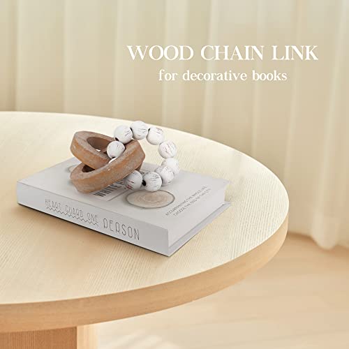 Oakrain-Rustic-Wood-Chain-Link-for-Home-Decor-Handmade-Carved-3-Link-Wood-Knot-Wood-Beads-Natural-Boho-Farmhouse-Table-Decor-Best-Housewarming-Gifts-2-Pcs-87inch Oakrain Rustic Wood Chain Link for Home Decor Handmade Carved 3 Link Wood Knot Wood Beads Natural Boho Farmhouse Table Decor Best Housewarming Gifts 2 Pcs 87inch