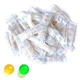 MykoNex 5g x 100 Silica Gel Beutel mit Feuchtigkeitsindikator, Trockenmittel für Feuchtigkeitsschutz, Lebensmittelecht, Sicher und ungiftig