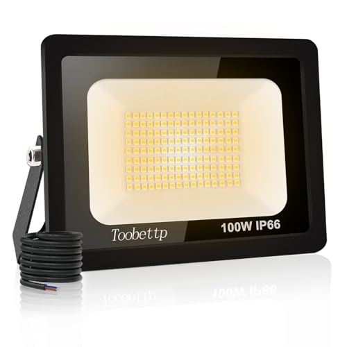 Projecteur LED Extérieur 100W Blanche Chaude 3500K Spot IP66