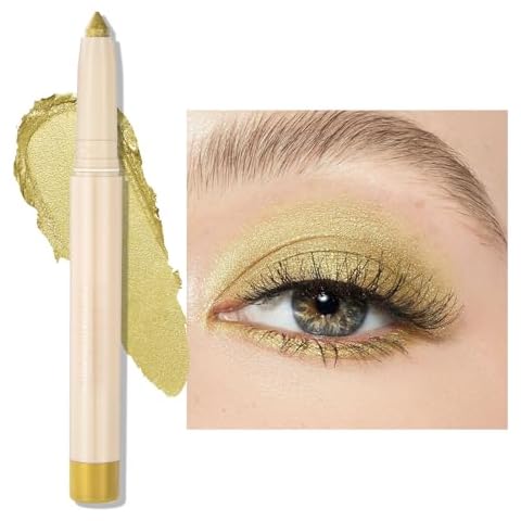Erinde Crayon Fard à Paupières Jaune Pailleté Cover