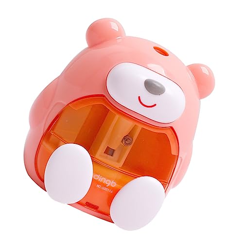 STOBOK 1 Juego sacapuntas sacapuntas robot bolígrafo estuche de lápices lapices - Sacapuntas eléctrico - Sacapuntas automático sacapuntas creativos sacapuntas electricos Acero inoxidable
