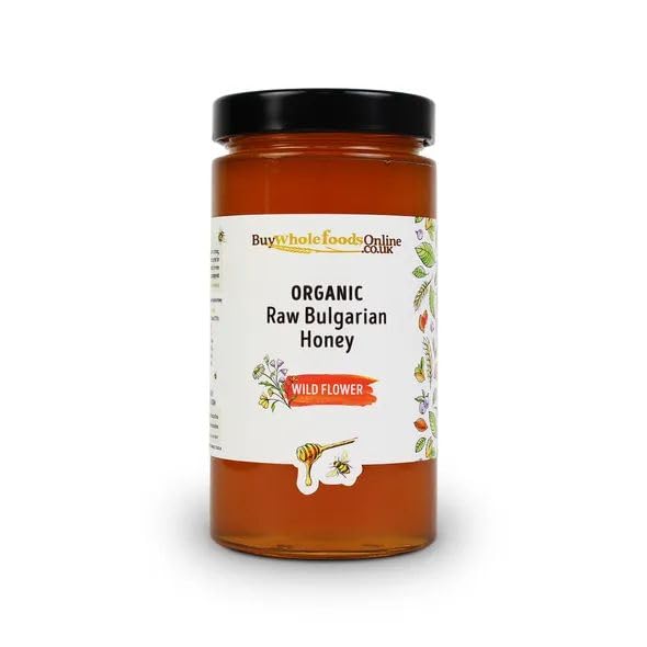 Miel cruda flor silvestre búlgara 700g miniatura 1