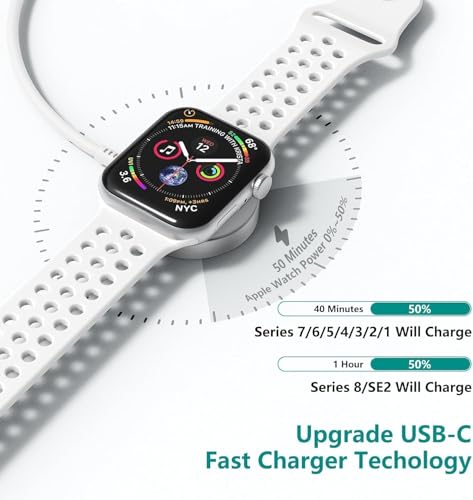 Apple Watch Charger with MFi Certified Cable at 50% Off - Image 3