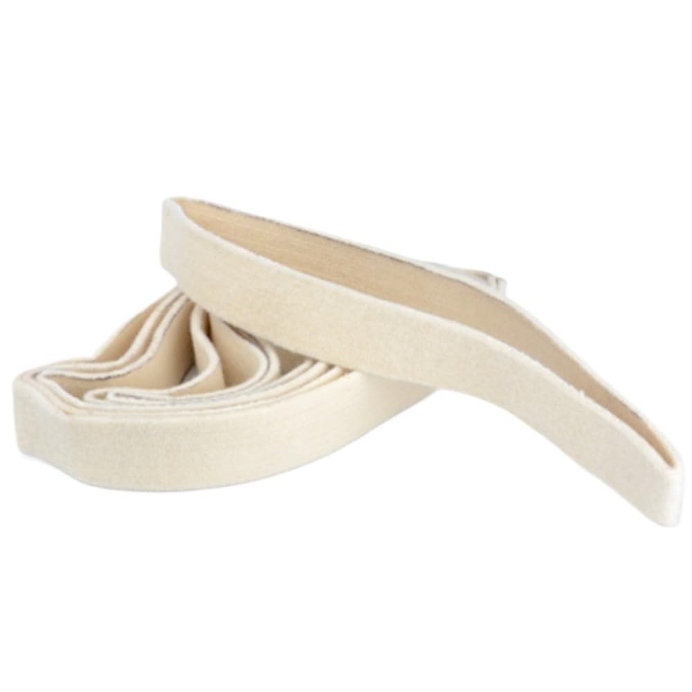 Nastro abrasivo Nastro lucidante in Lana 620x40mm Nastro abrasivo ad Anello Senza Cuciture for lucidatura Metalli 1 pz