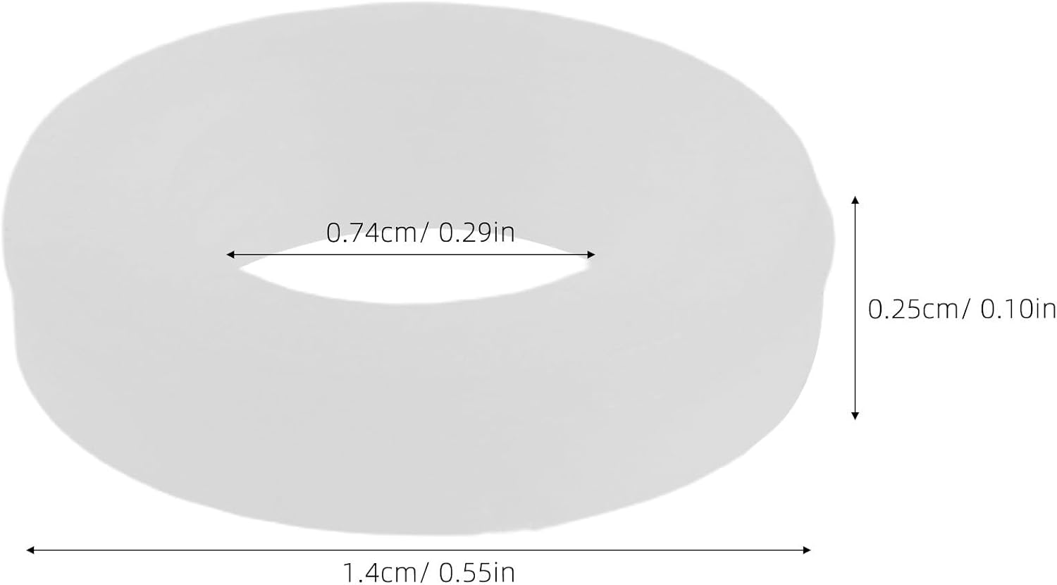 10pcs Freezer Door Hinge Washer for Refrigerator and Freezer Door Repairs White Plastic Spacer for Tight Seal Support and Smooth Operation in Residential and Commercial
