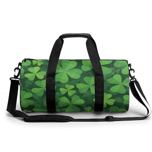 Sac de gym trèfle chanceux compact pour ranger vos affaires