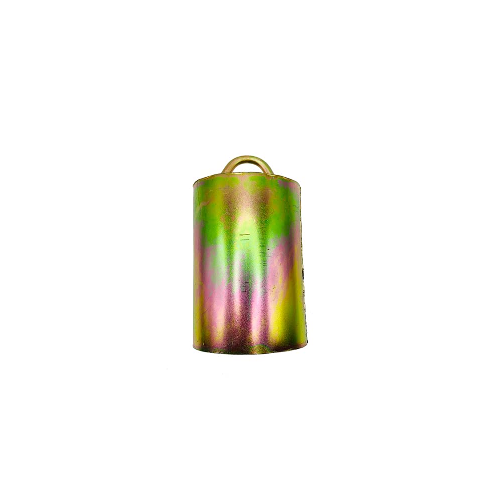 Yenux Alloy Cow Bells Thickened Cow Sheep Horse Camel Anti-Theft Accessories Bell Cattle Farm Animal Loud Bell for Outdoor Stock Farm (XS)