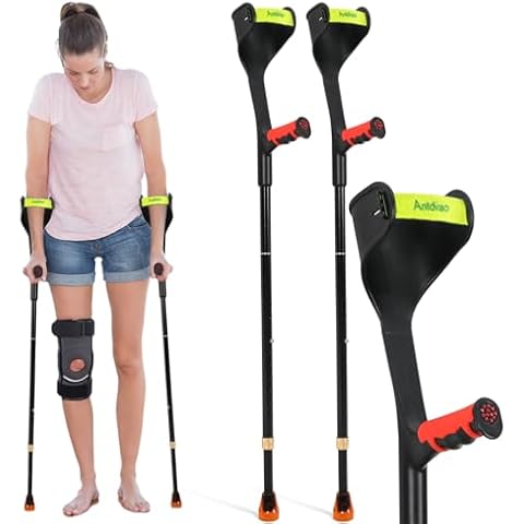 Antdvao Folding Forearm Crutches Cover