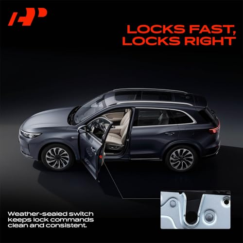 Image of A-Premium Front Right Passenger Side Door Lock Actuator Compatible with Buick Lucerne 2006-2010 Sedan