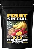 Fertilizer Commercial Grade | Fruit Special 8-3-9 | 1 Pound | Custom Professional Mix Blend | Macronutrients & Micronutrients | Tropical Fruit Plants & Trees | Flowering Post-Harvest Recovery Formula