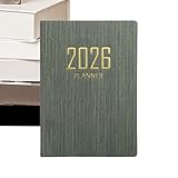 Expérience d'écriture : conçu avec des pages intérieures de haute qualité, ce calendrier résiste aux fuites d'encre pour offrir une expérience d'écriture et le rendant idéal pour organiser des activités, suivre les rendez-vous et planifier des projets avec clarté et facilité