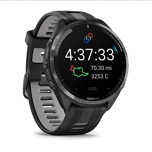Monitor Cardíaco de Pulso com GPS Garmin Forerunner 965 Preto SA