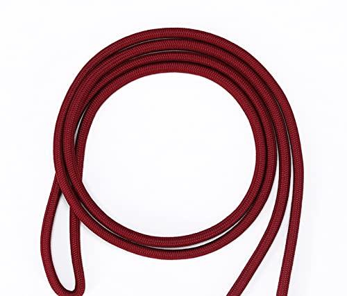 PuYu Zhe Crossbody Case Compatible for iPhone 7 PLUS/8 PLUS,Necklace Phone Cover,Clear Transparent TPU Silicone Shell with Adjustable Neck Cord Lanyard Strap-Jujube Red - Image 2