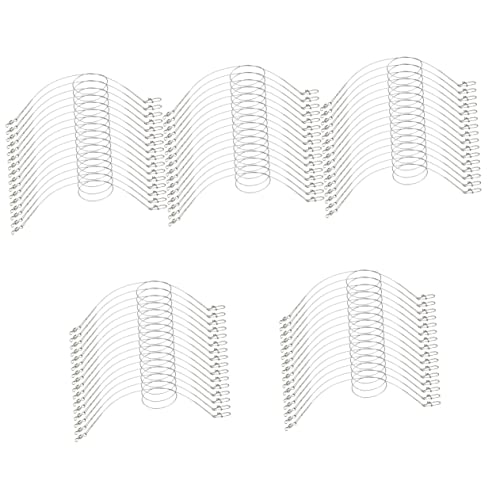 INOOMP 5sets Sturdy Fishing Wire 100 Professional Fishing Leader Strings Swivels Saltwater Accessories 24pcs*5