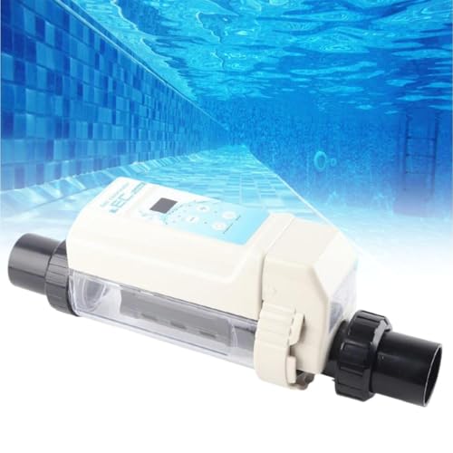Generador de cloro salado para piscinas con monitoreo del nivel de agua, sistema eficiente de cloración salina para agua limpia y segura de piscinas