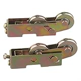 Photo Gallery besttoolifes 2 rulli per porte scorrevoli da patio, diametro 3,8 cm, in ferro zincato, con cuscinetti a sfera, resistenti, 150 kg, per porte scorrevoli in vetro, finestre, armadi Photo Gallery besttoolifes 2 rulli per porte scorrevoli da patio, diametro 3,8 cm, in ferro zincato, con cuscinetti a sfera, resistenti, 150 kg, per porte scorrevoli in vetro, finestre, armadi