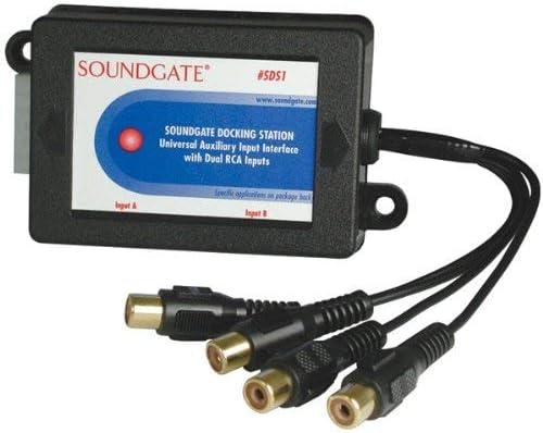 SOUNDGATE SDSGM2 Auxiliary Interface for 2003-2005 GM With Factory XM Satellite Radio