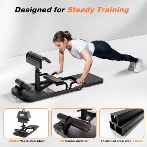 Image of seanleecore Hip Thrust & Squat Machine for Home - Multi-Function Glute Builder, Leg & Core Strengthening Equipment - Adjustable Sissy Squat, Hip Thrusts, Squat Assist Machine for Home Gym