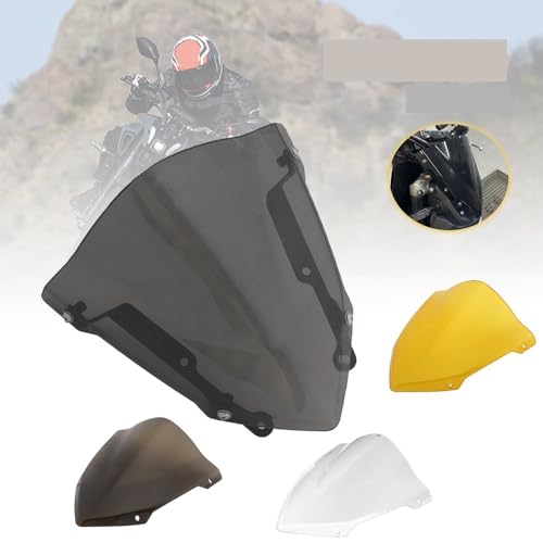 Déflecteurs de Pare-Brise Moto Réduction Turbulences MT07 FZ-07 - 2
