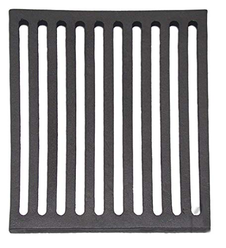 Gussrost Kaminrost 29x29cm - Maßgefertigter Feuerrost Aus Gusseisen Für Ofen & Kamin