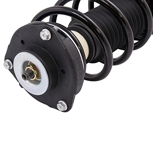 Image of TRQ Front and Rear Complete Strut Assembly & Shock Absorber Kit Complete Strut & Coil Spring Assembly Compatible with 2012-2019 Volkswagen Beetle