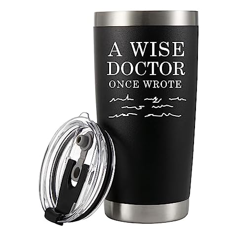 Panvola Doctor Quote Travel Mug 20 oz Cover