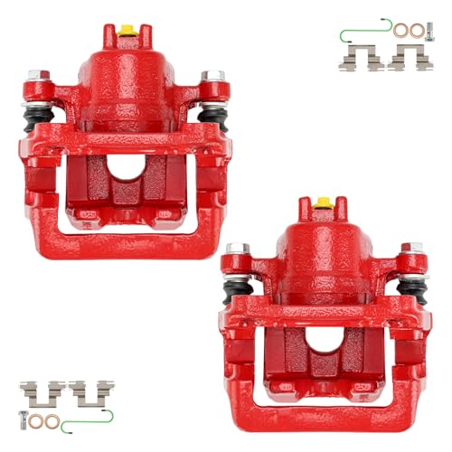 Image of KAX 19B2675+19B2674 Brake Caliper For Honda Pilot 2003-2008, Acura MDX 2001-2006, Rear Calipers, Automotive Replacement Brake Calipers