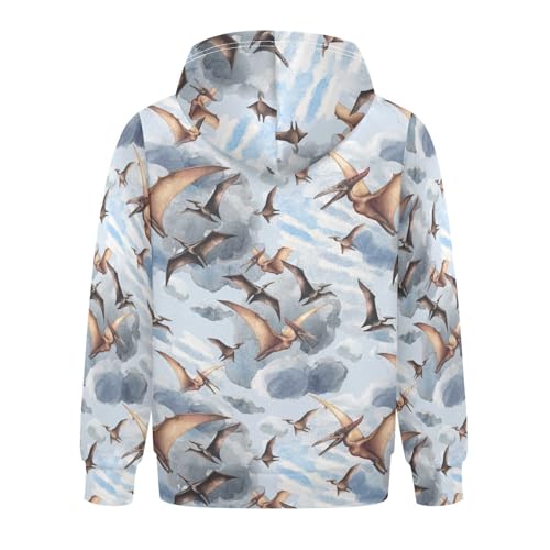 Squirrel Oak Branch Youth Hoodie Sweatshirt2